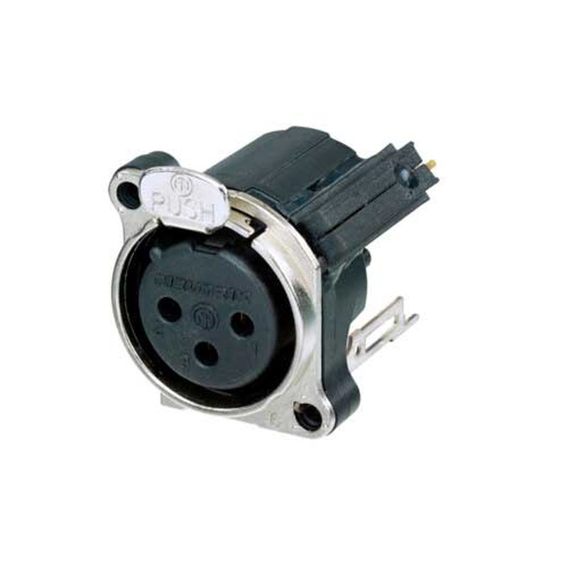 CONECTOR XLR HEMBRA NEUTRIK NC3FBV2-SW