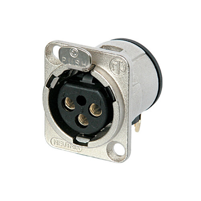 Conector Xlr Hembra Neutrik Nc3Fd-H-0