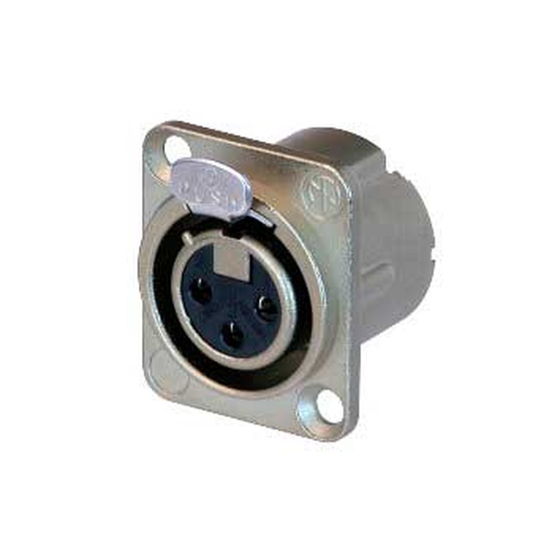 Conector Xlr Femega Neutrik Nc3Fd-Lx