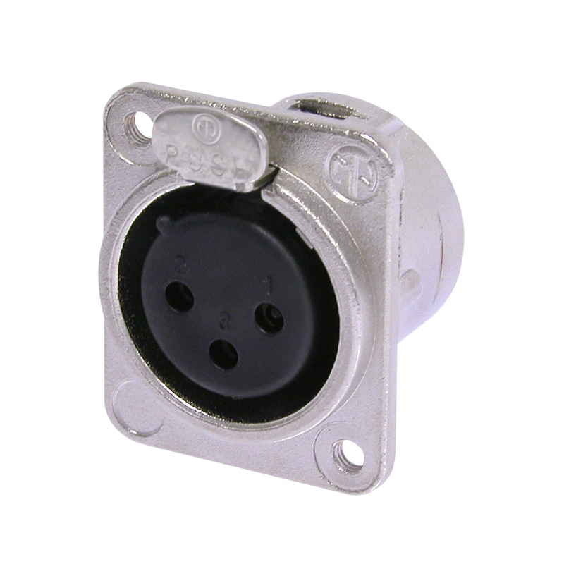 Conector Xlr Neutrik Nc3Fdm3-L-1