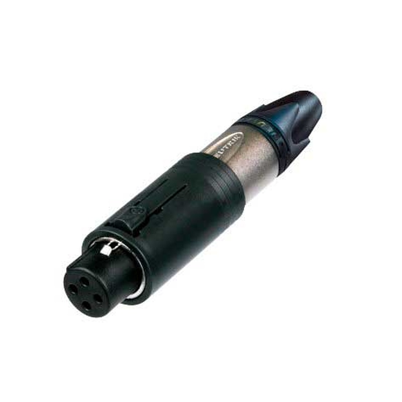 Conector Xlr 3 Pin Neutrik Nc3Fm-C