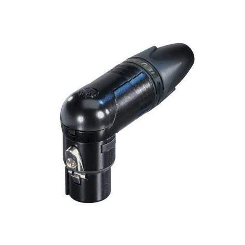 Conector Xlr Neutrik Nc3Frx Bk