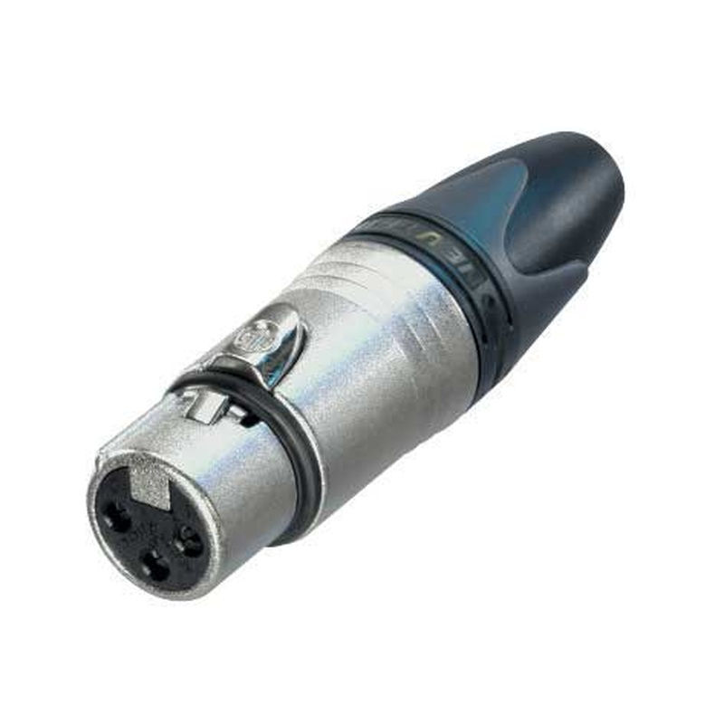 Conector Xlr Hembra Neutrik Nc3Fxx