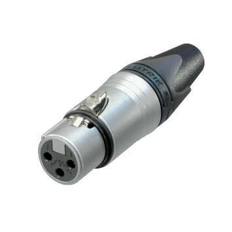 Xlr Conector Hembra 3 Pines Neutrik Nc3Fxx-He