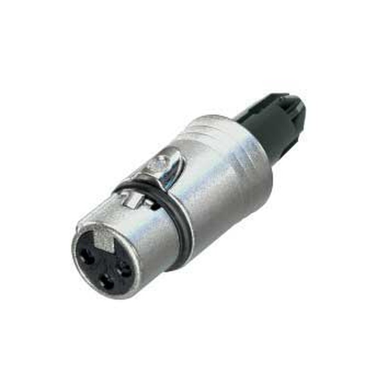 Conector Xlr Hembra 3 Pines Neutrik Nc3Fxx-Wob