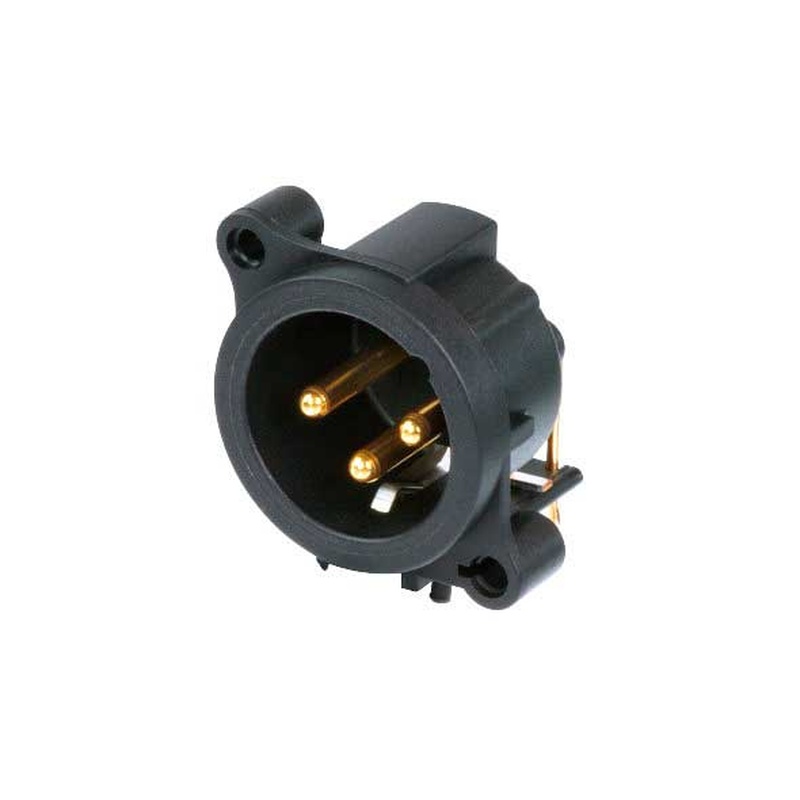 Conector Xlr Neutrik Nc3Maah-0 Bk
