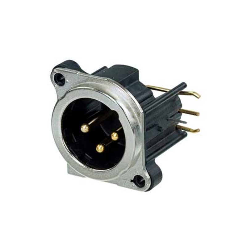 Conector Xlr Chassis Neutrik Nc3Mbhr