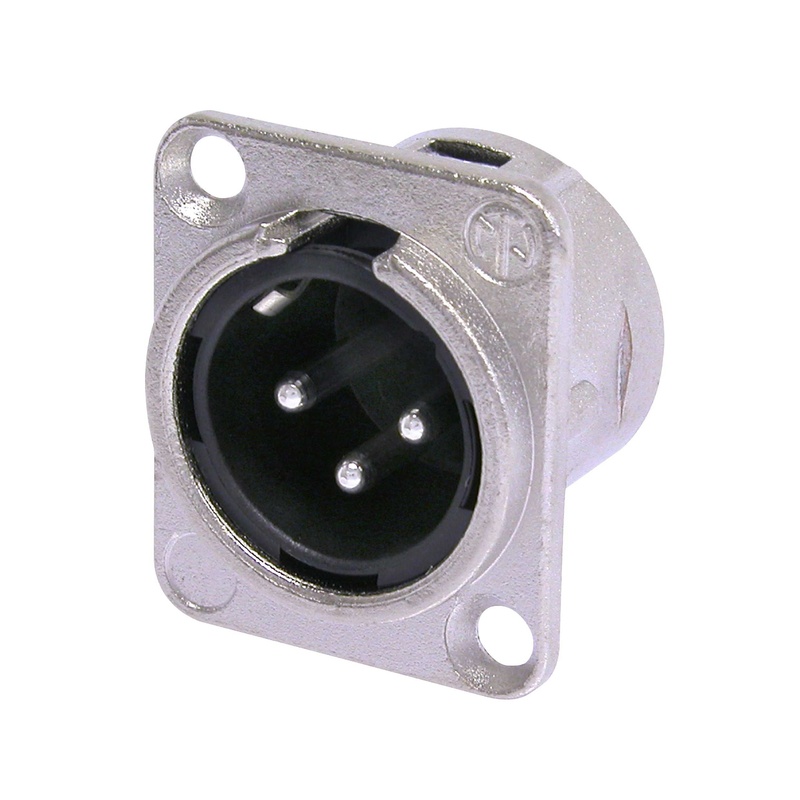 Conector Xlr Neutrik Nc3Md-L-1