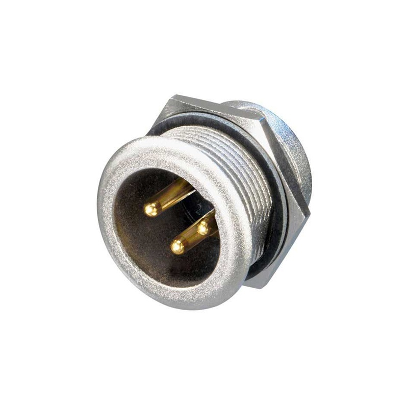 Conector Xlr Masculino Neutrik Nc3Mpr-Hd