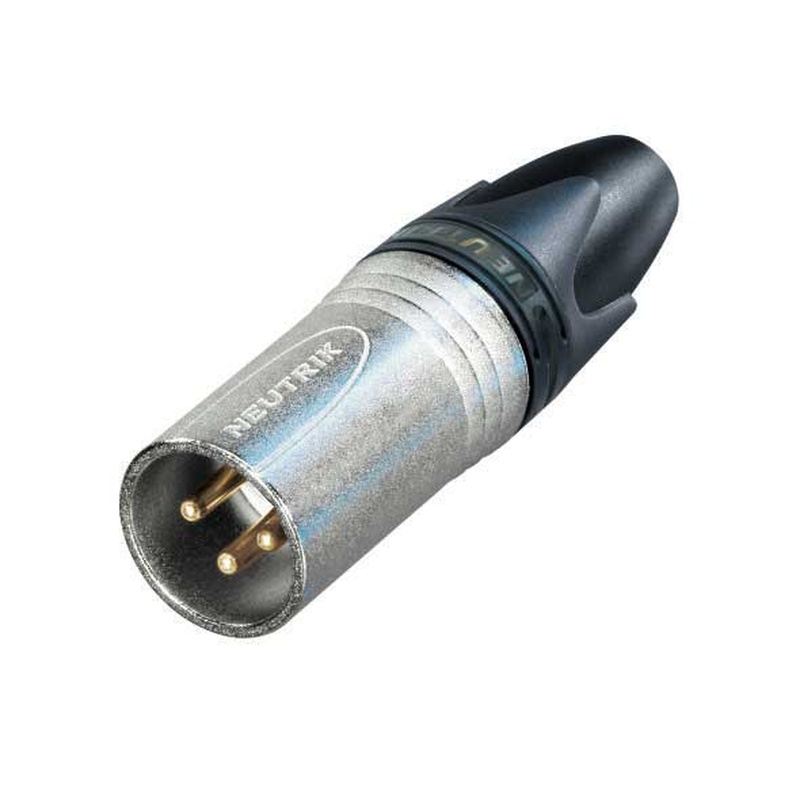 CONECTOR XLR MASCULINO 3 PINES NEUTRIK NC3MXX-EMC