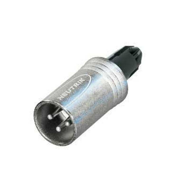 Xlr Conector Masculino 3 Pines Neutrik Nc3Mxx-Wob