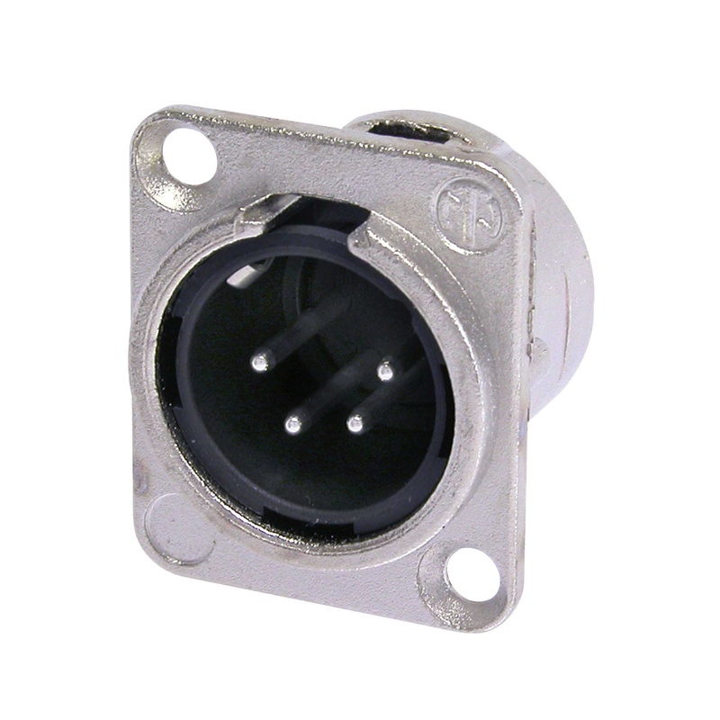 Conector Xlr Neutrik Nc4Md-L-1