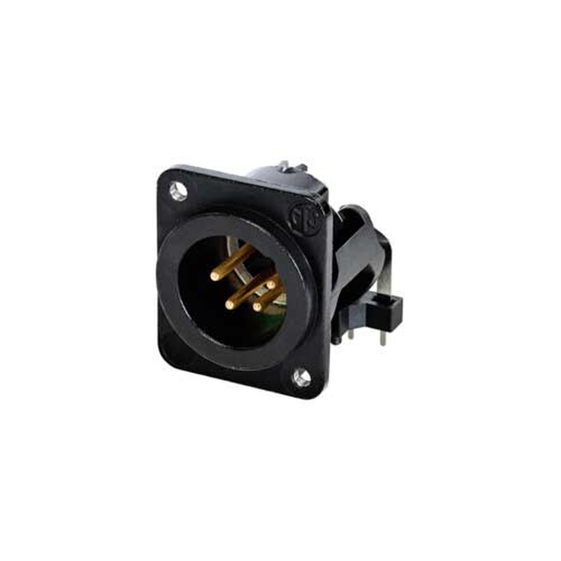 Conector Xlr Neutrik Nc4Mdm3-H-Bk-1