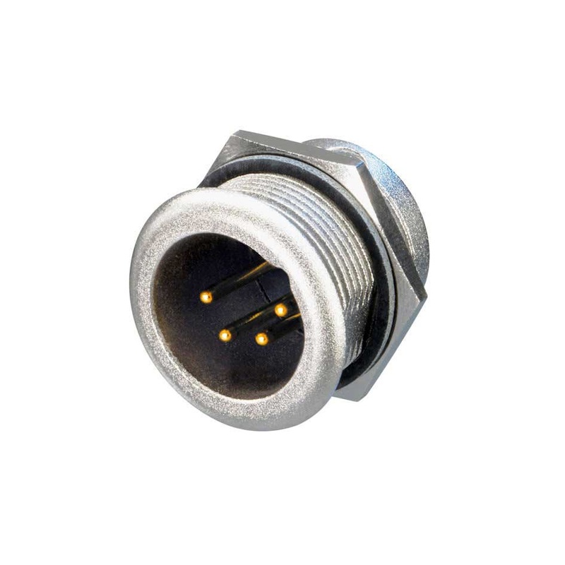 Conector Xlr De Chasis Masculino Neutrik Nc4Mpr-Hd