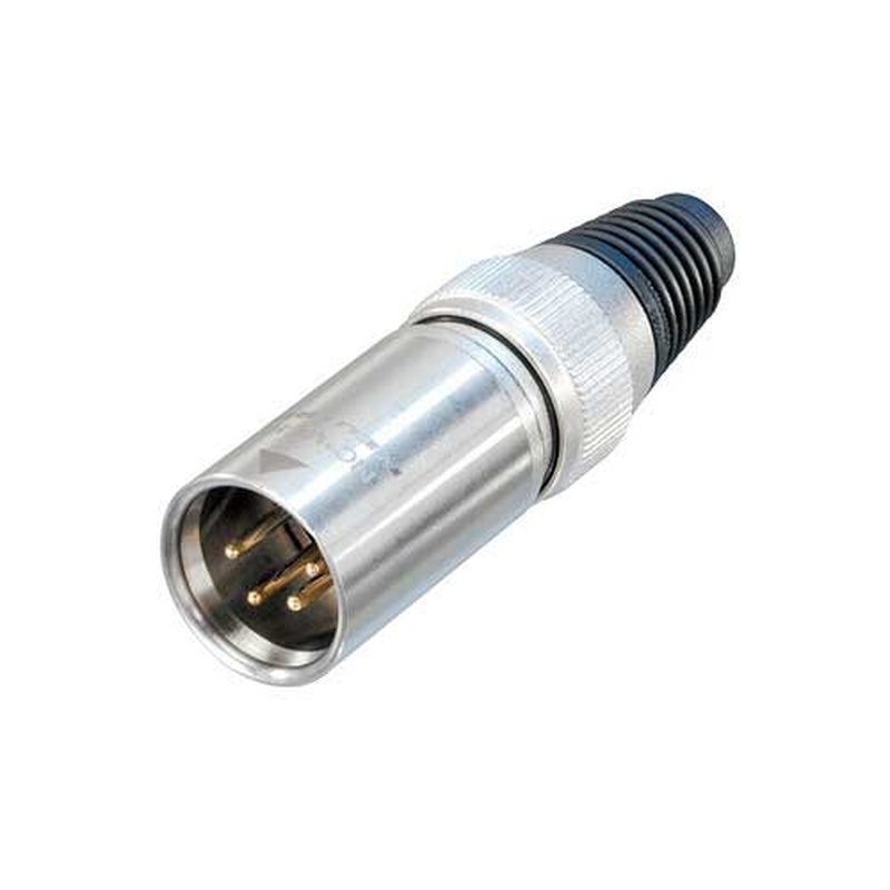 Conector Xlr Masculino Neutrik Nc4Mx-Hd