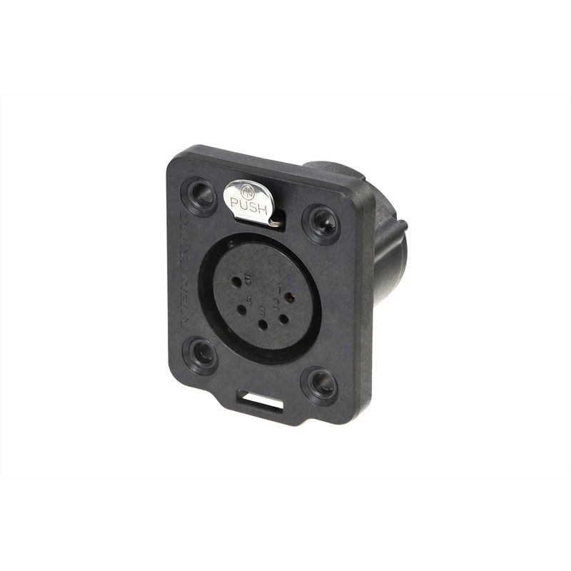 Conector Xlr Neutrik Nc5Fdx-Top Bk