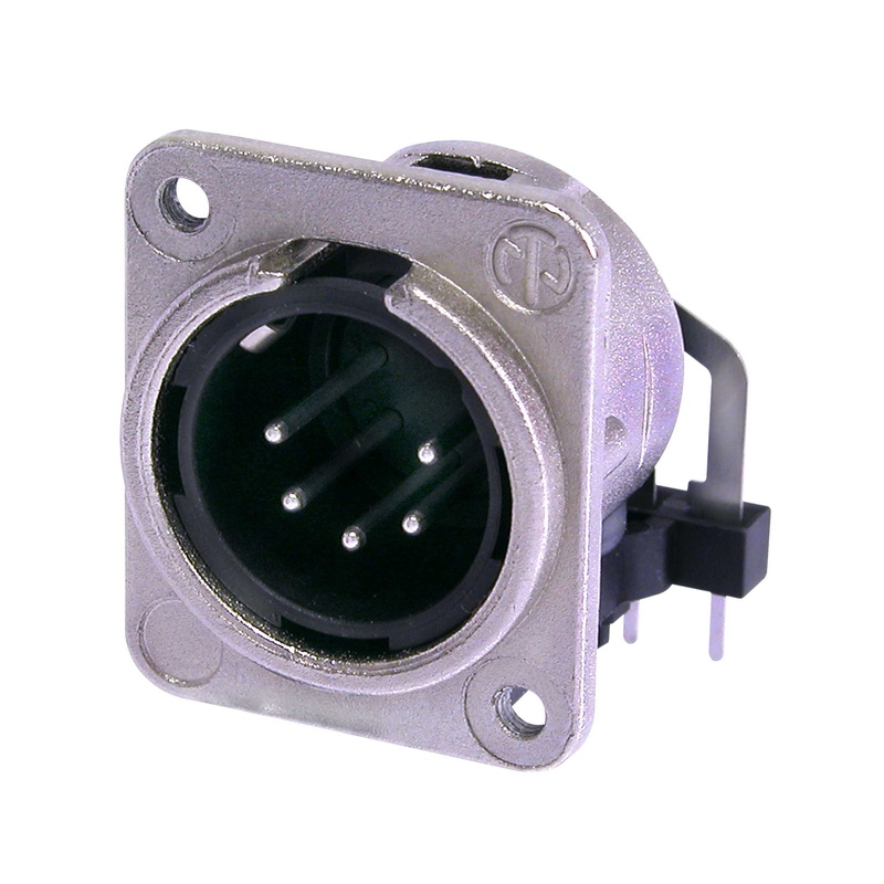 Conector Xlr Neutrik Nc5Mdm3-H