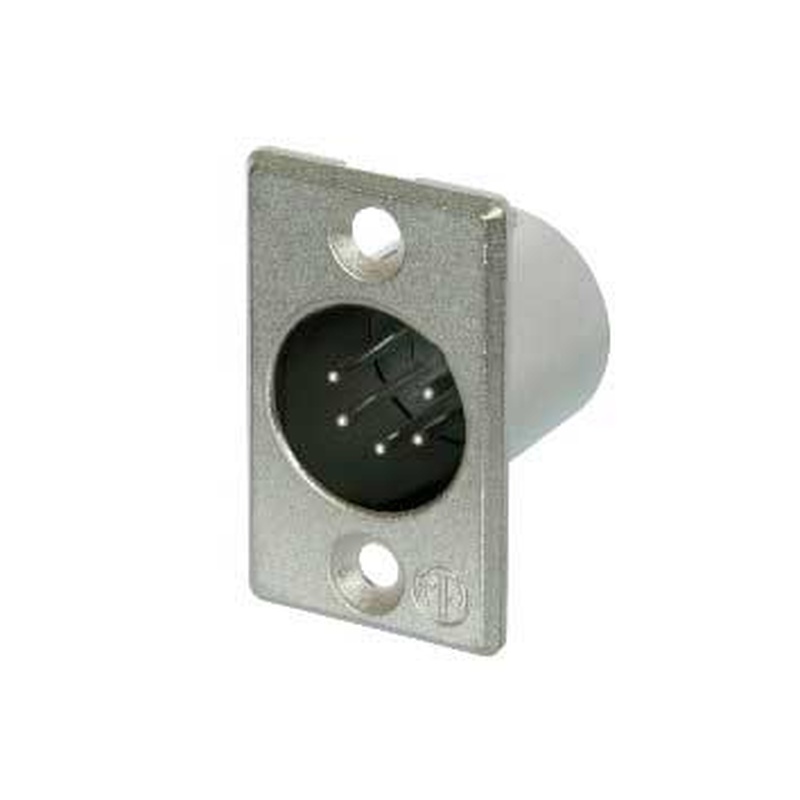 Conector Xlr Chasis Neutrik Nc5Mp