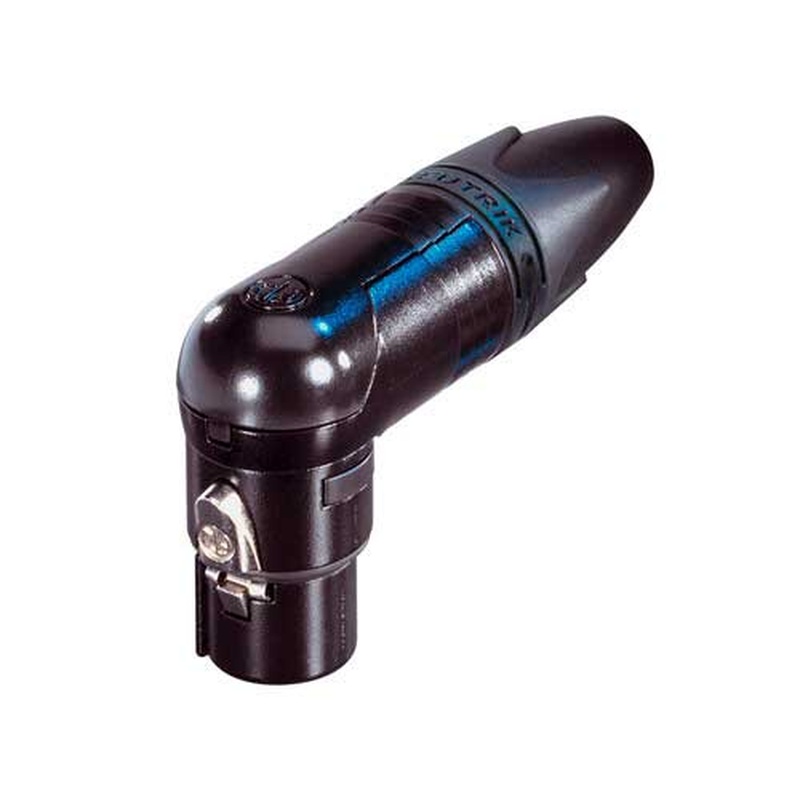 Conector Xlr Hembra Neutrik Nc6Frx-B Bk