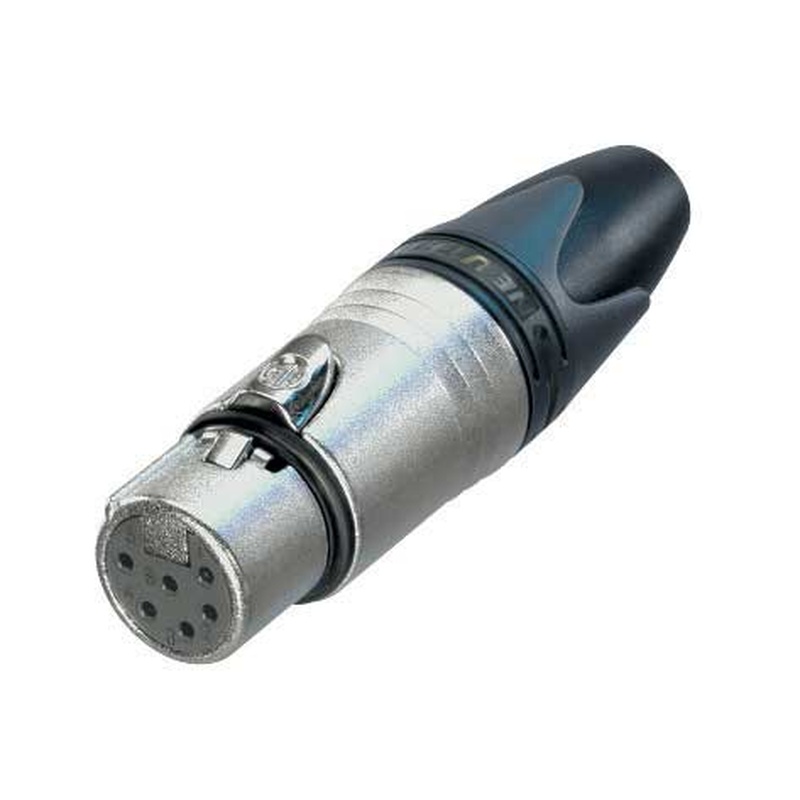 Conector Xlr Hembra Neutrik Nc6Fxx