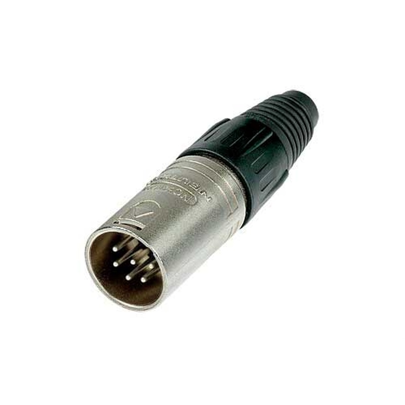 Conector Xlr Male 6 Pines Neutrik Nc6Mx