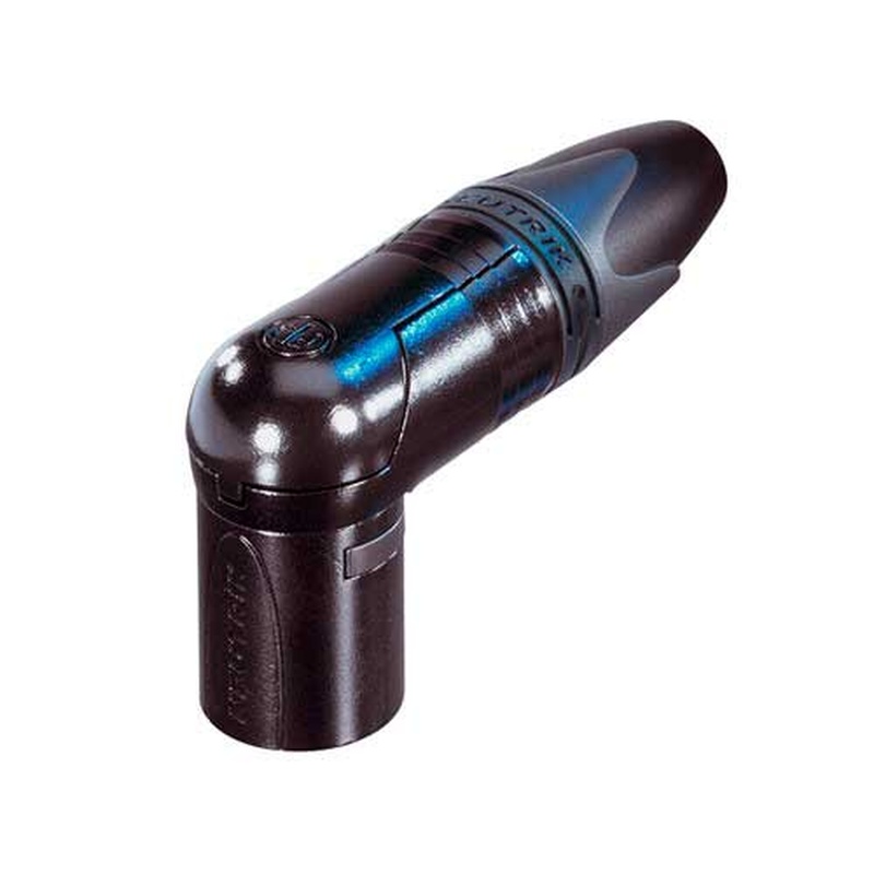 Conector Xlr Aéreo Masculino 7-Pin Neutrik Nc7Mrx-B Bk