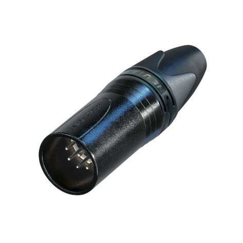 Conector Xlr Masculino 7 Pines Neutrik Nc7Mxx-Bag Bk
