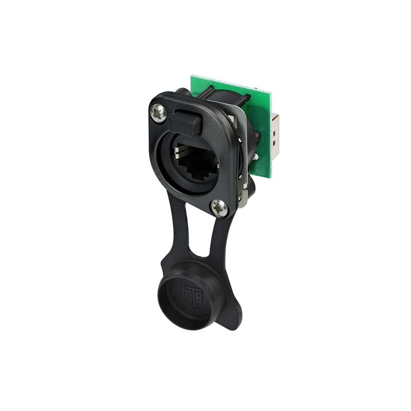 Conector Rj45 Neutrik Ne8Fdp-B-Top Bk