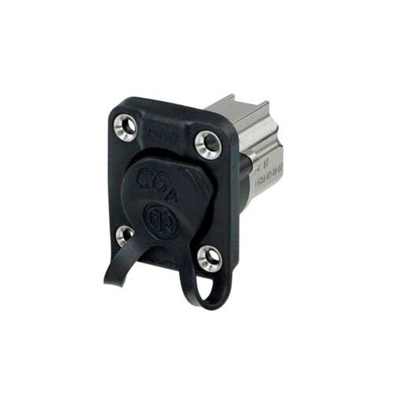 Conector De Chasis Neutrik Ne8Fdx-P6-W Bk