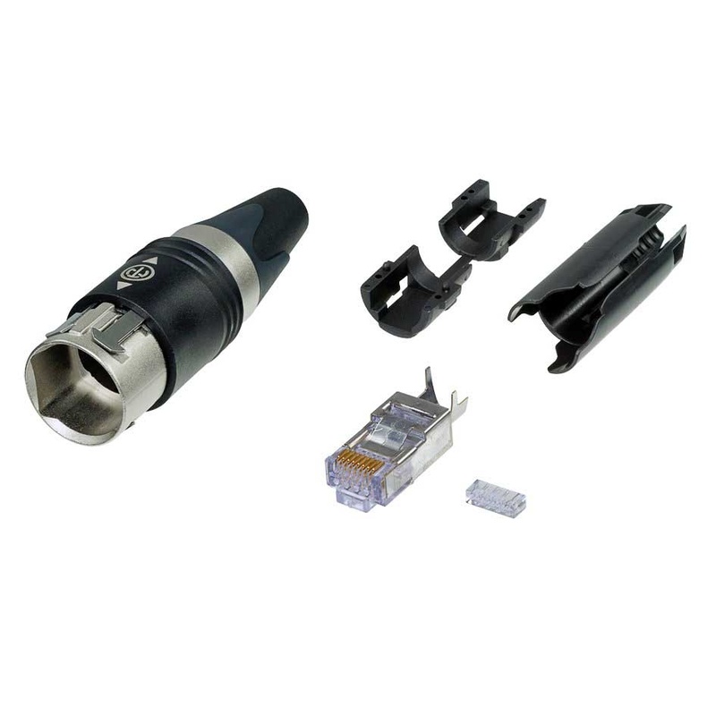 Conector Rj45 Neutrik Ne8Mc6-Mo Bk