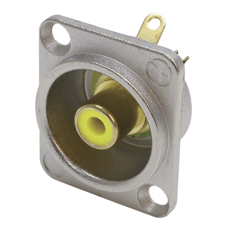 CONECTOR RCA HEMBRA NEUTRIK NF2D-4