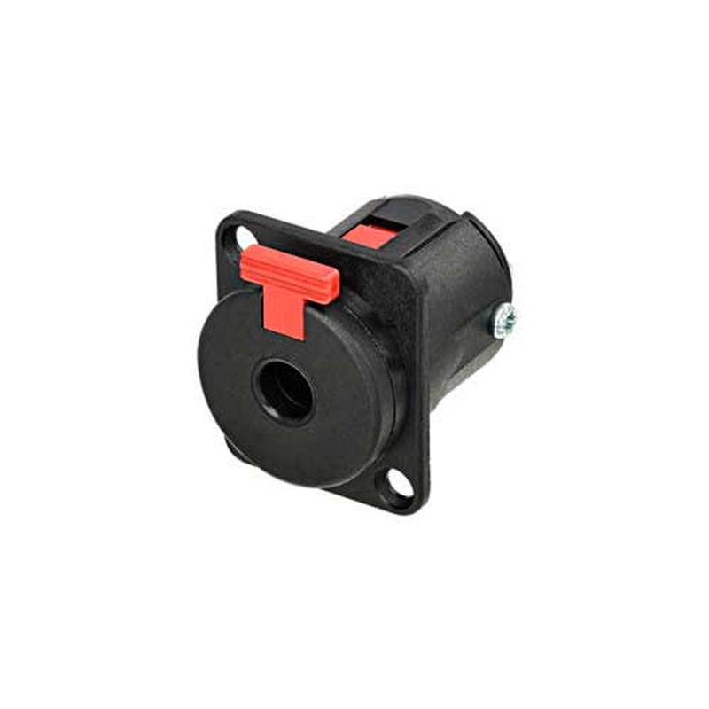 Conector Jack Hembra 1/4 Neutrik Nj3Fp6P-Bag Bk