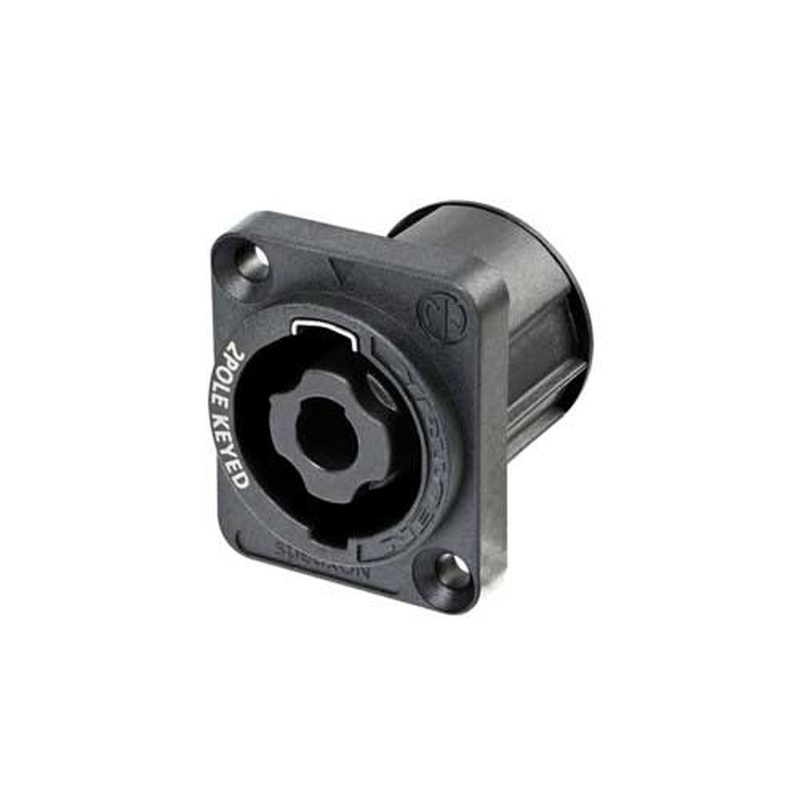 Conector Speakon Chassis Neutrik Nl2Mpxx Bk