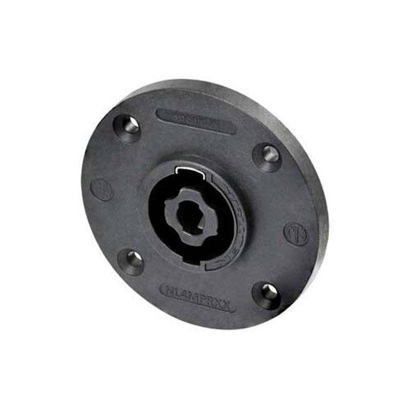 Conector De Chasis Speakon Masculino 4 Pines Neutrik Nl4Mprxx Bk