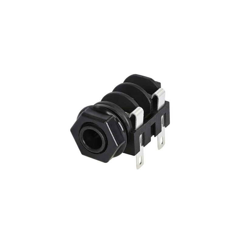 Conector Jack Hembra 1/4 Neutrik Nmj2Hf-S Bk