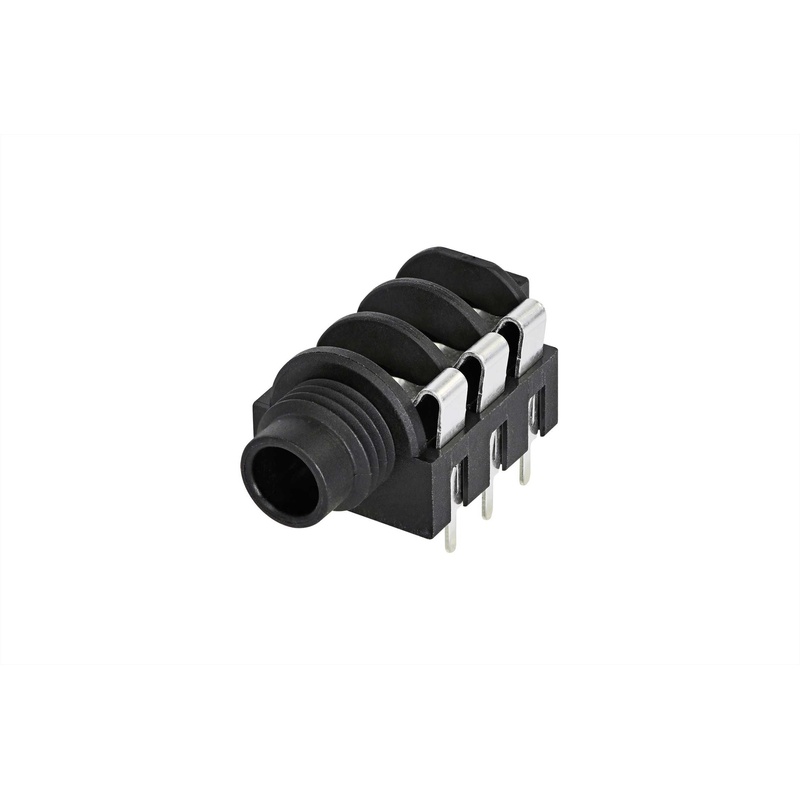 CONECTOR JACK HEMBRA 1/4 3 PINES NEUTRIK NMJ6HHD2 BK