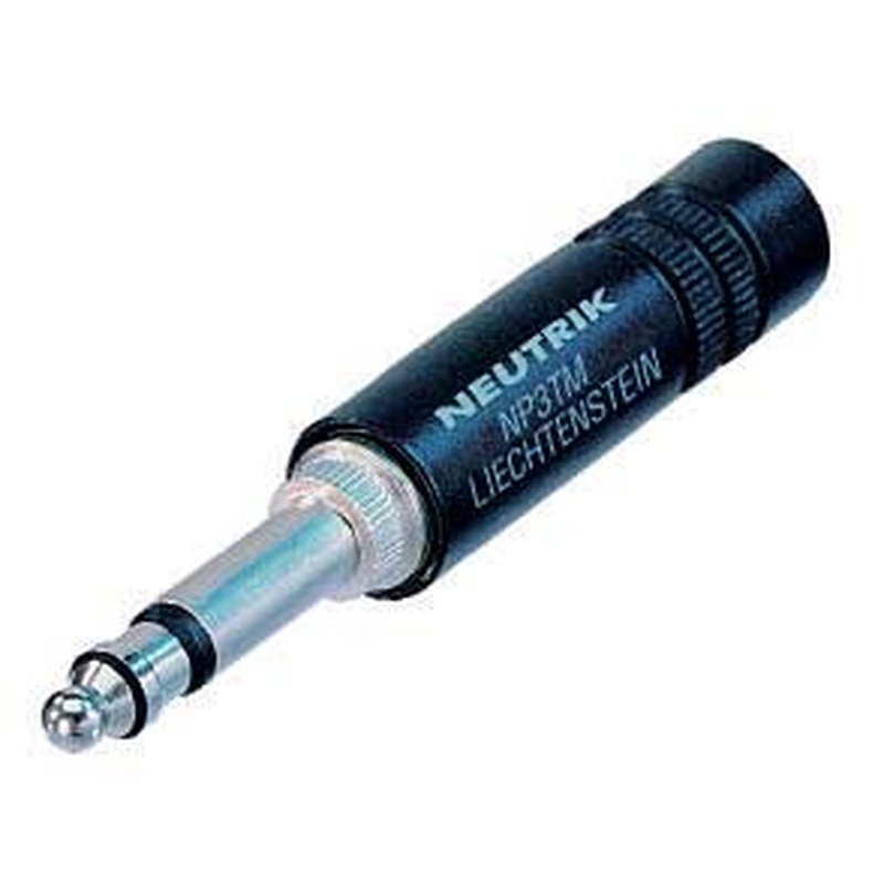 Conector Mil-Plug Neutrik Np3Tm-B Bk