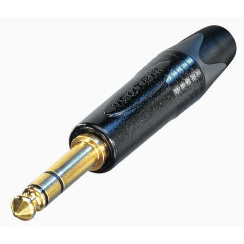 Conector Jack Neutrik Np3X-B Bk