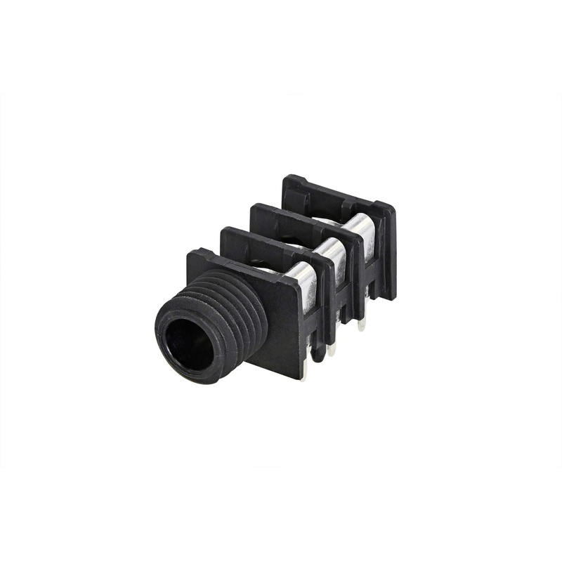 Conector Jack Hembra 1/4 Neutrik Nrj6Hf-1 Bk