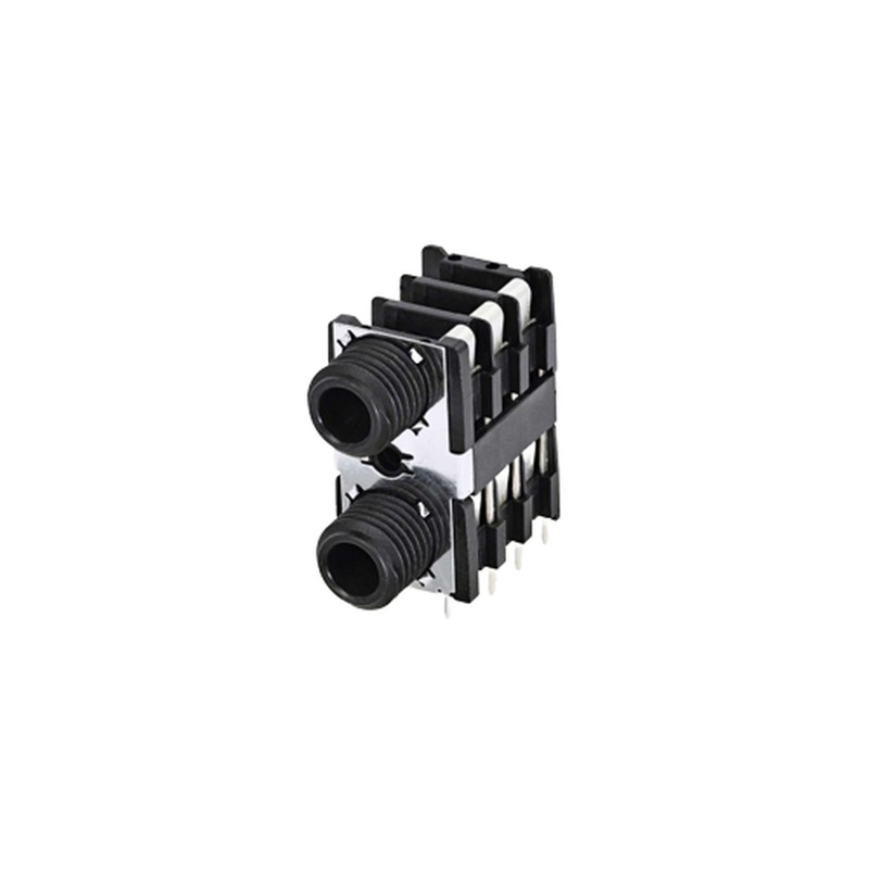 Conector Jack Neutrik Nsj12Hf-1 Bk