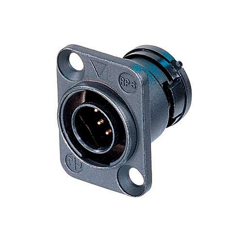 CONECTOR CHASIS NEUTRIK ORP8M BK