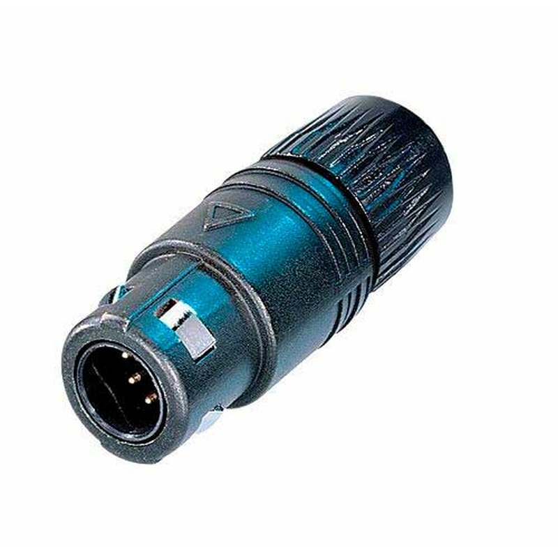 Conector Aéreo Neutri-Con Neutrik Osc8M Bk