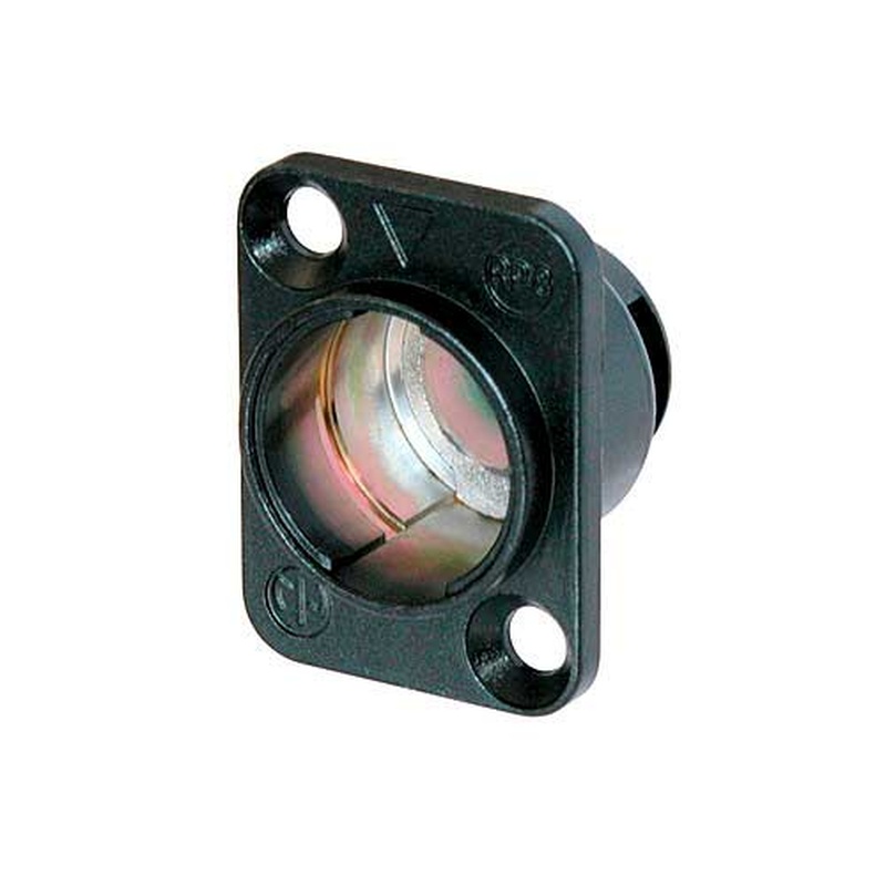 Conector De Chasis Neutrik Rp8 Bk