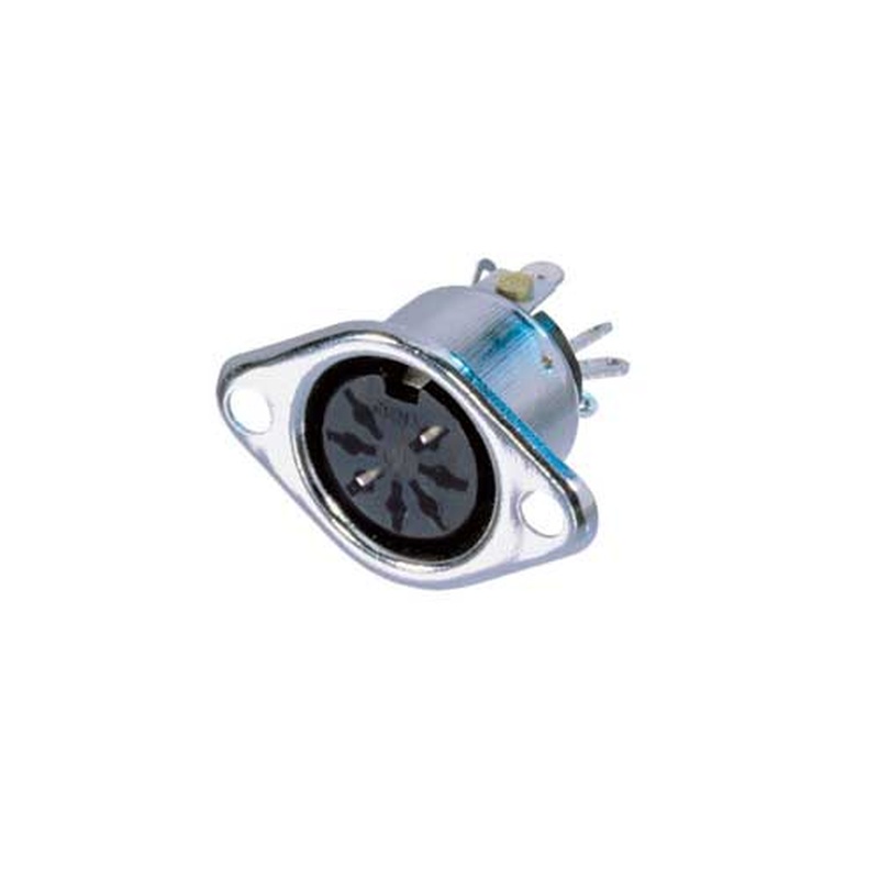 Conector Din Chasis 7 Polos Rean Nys326