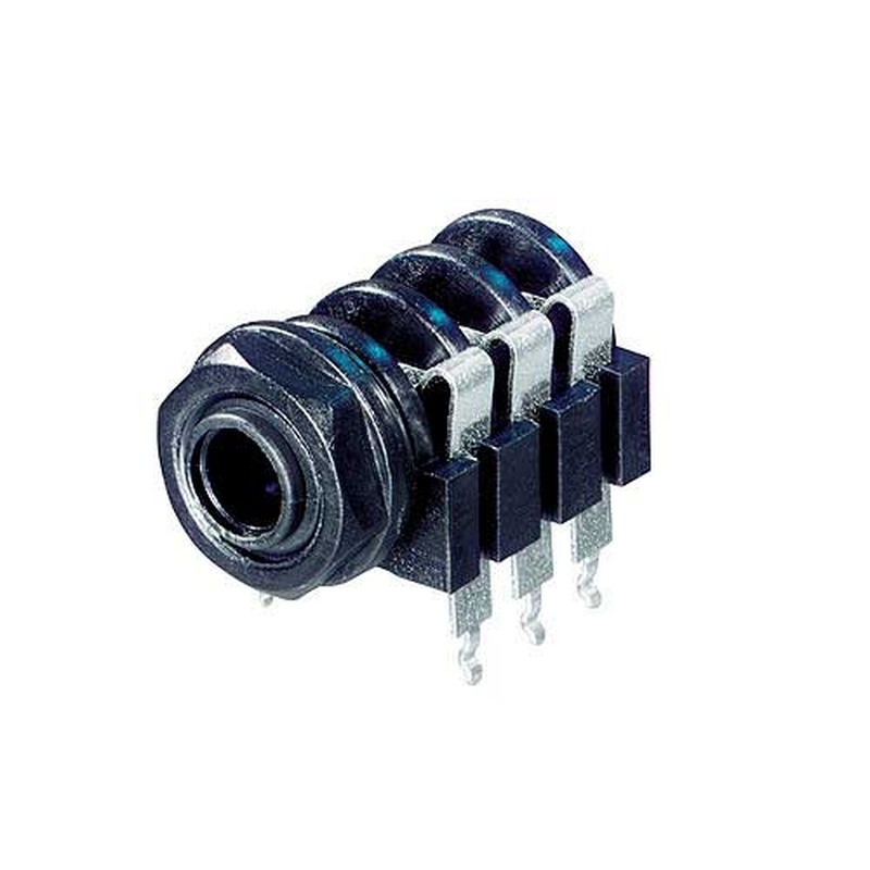 Conector 1/4'' Horizontal Rean Nys219