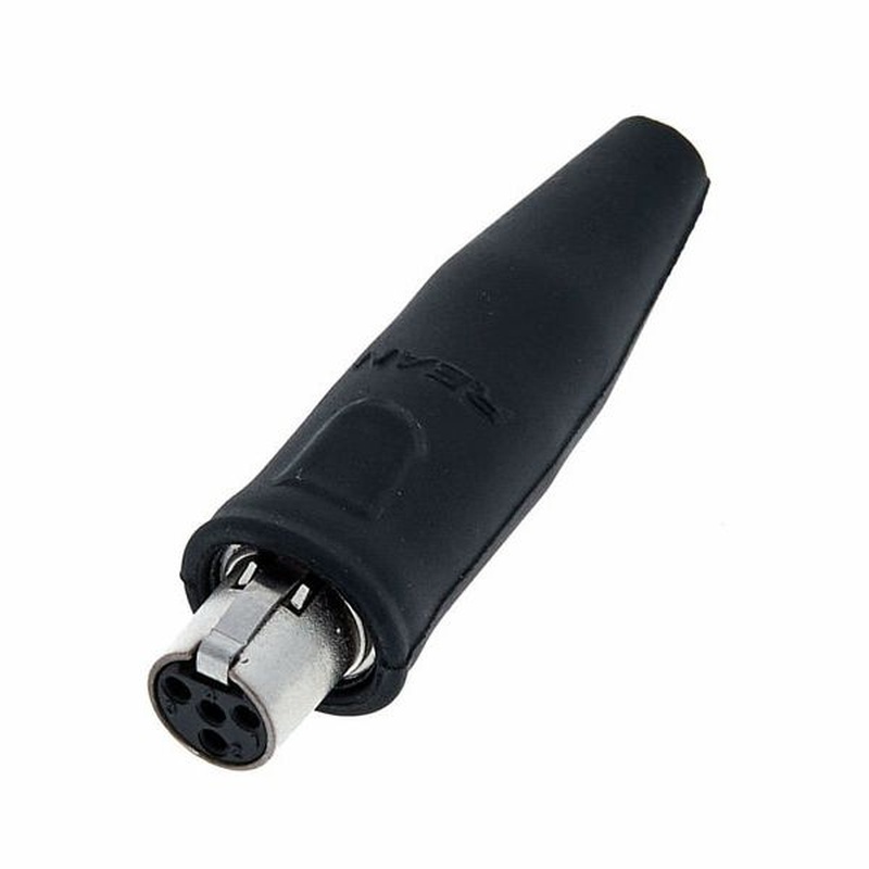 Conector Mini Xlr Hembra Aerea Rean Rt5Fc-B-W