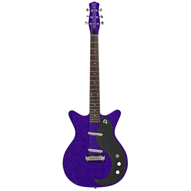 Guitarra Eléctrica Danelectro Blackout 59 Purple Metalflake
