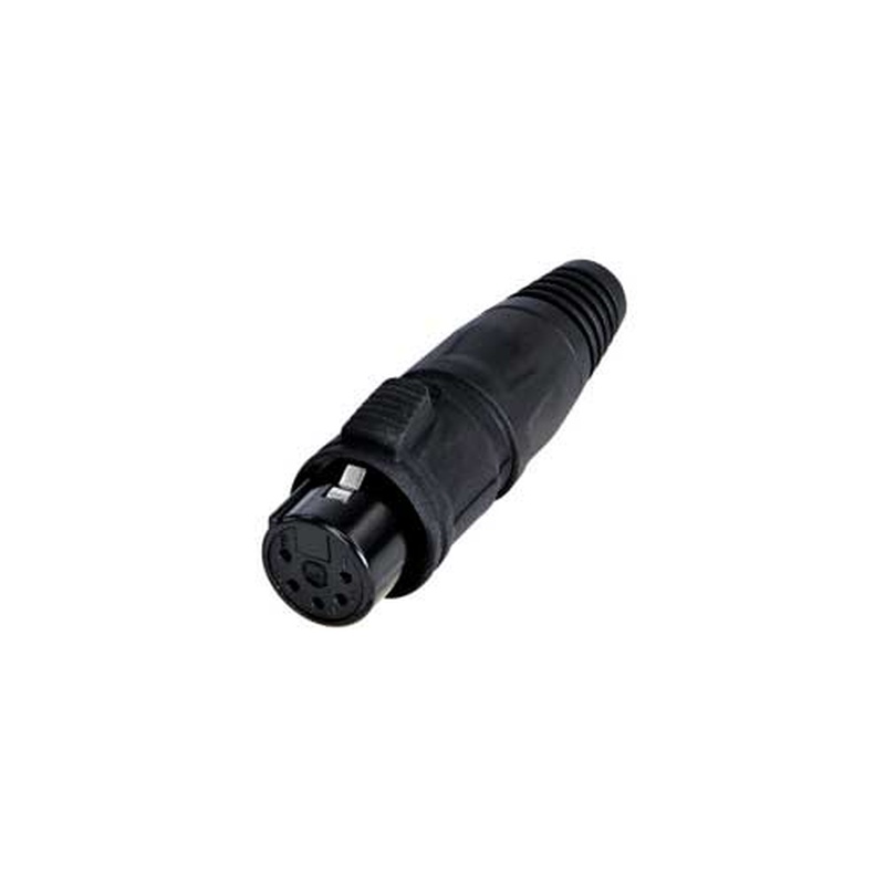 Conector Xlr 5P Hembra Rean Rcx5F-Z-002-1 Bk