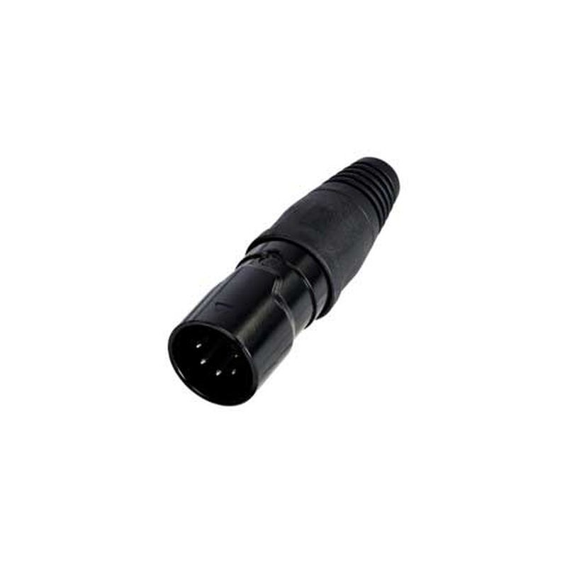 Conector Xlr 5P Macho Rean Rcx5Mz0010 B100 Bk