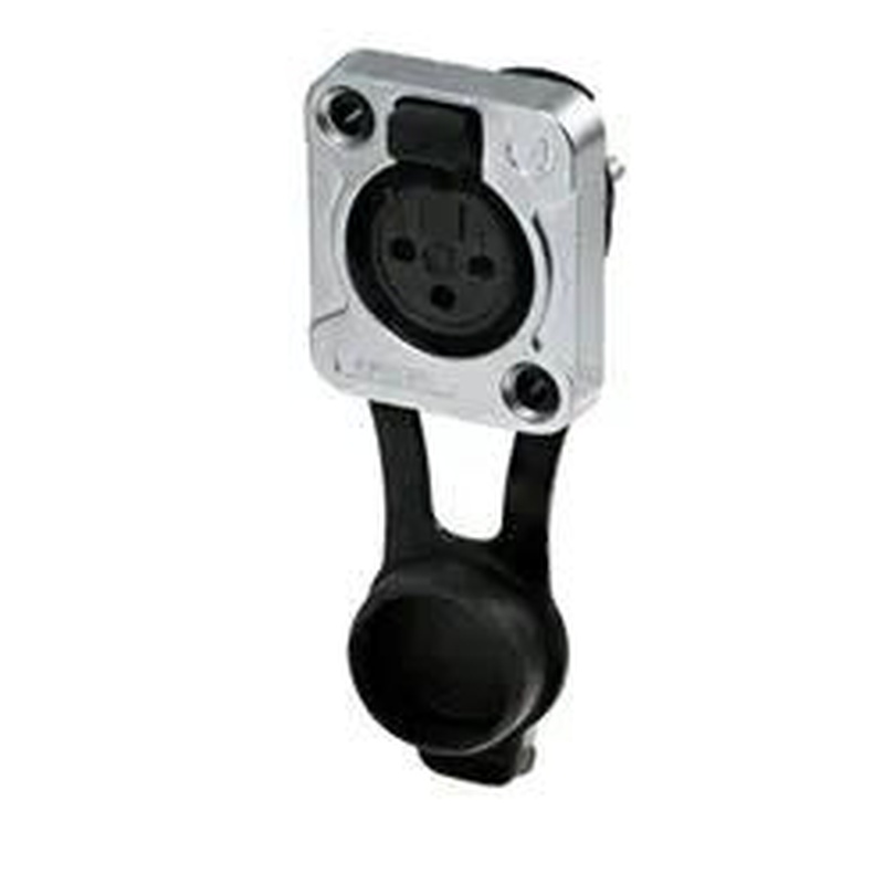 Conector Xlr 3P Hembra Rean Rrx3F-Z-001-0 Bk